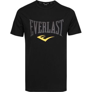 Everlast Russel - T-Shirt - Katoen - Zwart met geel - XXL