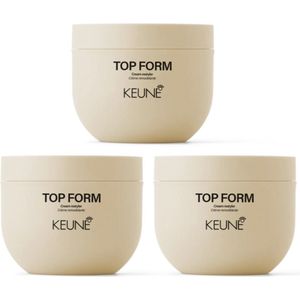 3 stuks - Keune - Top Form - Cream Styler 100 ml