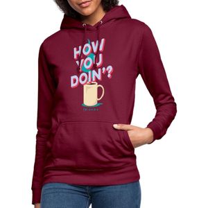 Friends How You Doin' Koffie Hoodie Dames