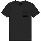 Malelions - Nylon Pocket T-shirt - Zwart