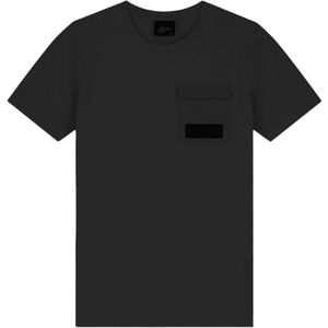 Malelions - Nylon Pocket T-shirt - Zwart