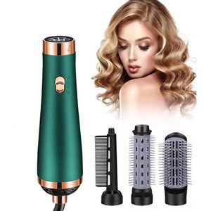 CHIWIN 3 in 1 Fohnborstel - Multistyler met Warmteborstel - Haarkruller Automatisch - 3 Verwisselbare Borstels - Krulborstel - Stijlborstel - Heteluchtborstel - Geavanceerde keramische technologie + luchtcirculatie - 360° Draaibare Kabel