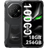 Blackview - Fort - Smartphone - Zwart - 6 GB RAM - 256 GB Opslag - 10.000 mAh Accu