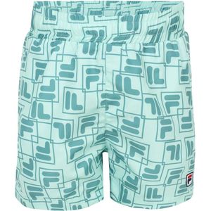 Fila Jungen Kurze Hose Laudert Aop Beach Shorts Brook Green Playful F-Box AOP-98/104