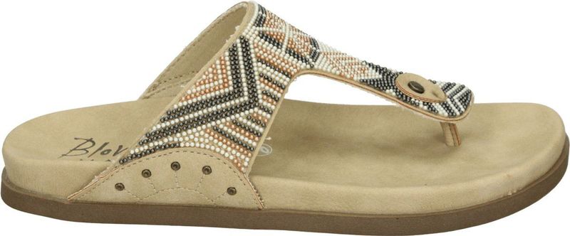 Blowfish Malibu J3464 Slippers - Beige - Veganistisch - Faux-leer