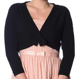 Dancing Days - Popcorn Bolero - XL - Zwart