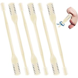 Neushaartrimmer - Set Van 6 Stuks - 2-In-1 Neushaartrimmer - Voor Mannen En Vrouwen - 360° Neushaarverwijderingstool
