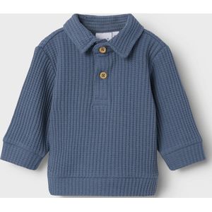 Name It baby jongens trui TOLIK China Blue Regular Fit