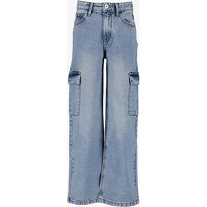 TwoDay meisjes cargo jeans lichtblauw - Maat 158