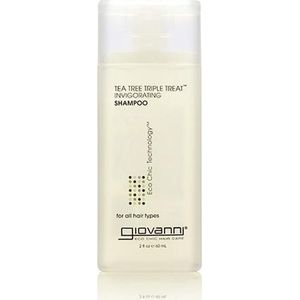 Giovanni Cosmetics - Tea Tree Triple Treat Invigorating Shampoo - 60 ml