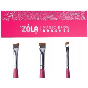 Zola Magic Brow Brushes: Professionele set voor Wenkbrauwen & Wimpers