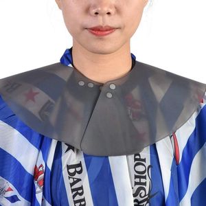 Zachte siliconen bekleding kapsel cape voor professionele kappers en individuele personen - grijs - haarkleurmiddel wikkelhaarsnit