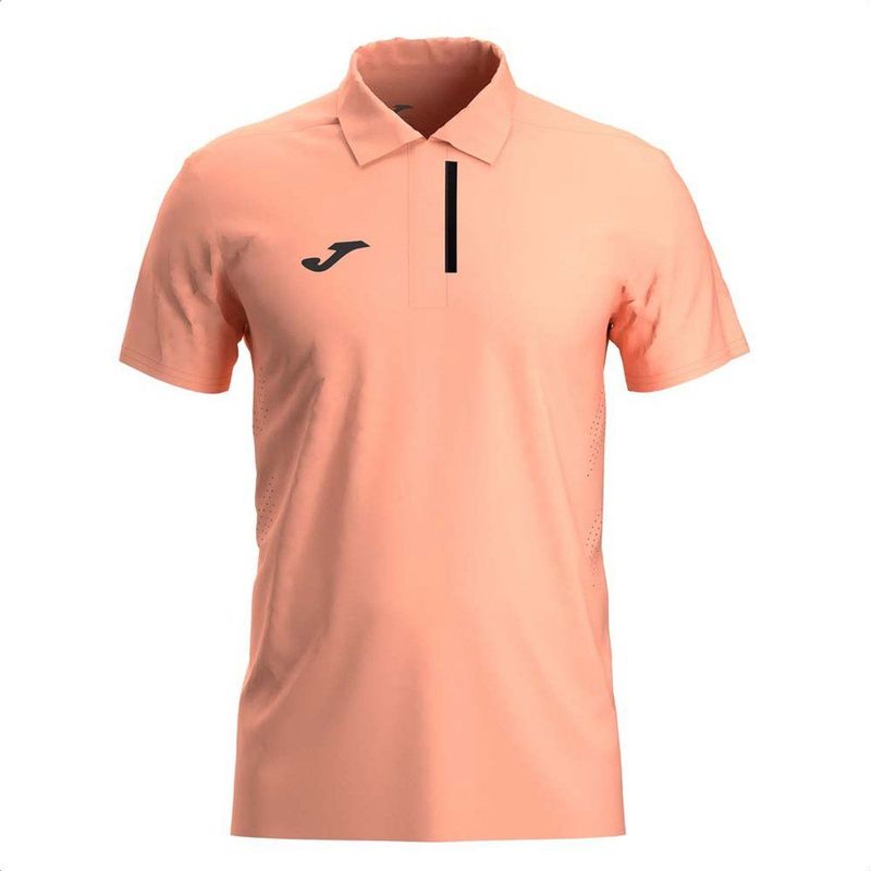 Joma Challenge Korte Mouw Poloshirt Oranje XL Man