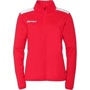 Kempa - Trainingsjack - Zwart - 60% Gerecycled Polyester