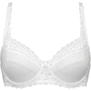 Naturana beugel BH met kant maat 75A wit