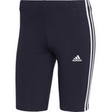 adidas Sportswear Essentials 3-Stripes Fietsshort - Dames - Blauw- XS