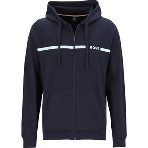 BOSS - Authentic Jacket - Heren Lounge Vest - Donkerblauw