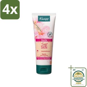 Kneipp – Amandel – Douche – 75 ml - Voordeelverpakking - 4 stuks - Amandelolie - Sheabutter