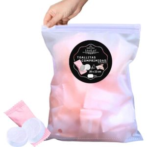Gecomprimeerde Vochtige Doeken - 60 Premium Katoenen Reiniger Tabletten voor Diverse Toepassingen