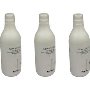 Elgon - New System - no. 0 Perm voor sterk haar - Multipack 3x1000ml