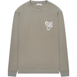 The GoodPeople - Lito - Sweatshirt - Groen - Katoen