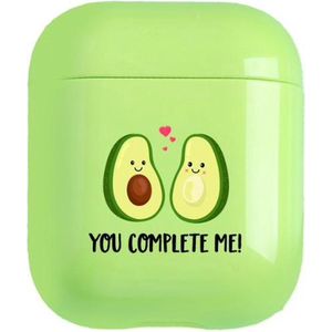Hidzo hoes voor Apple's Airpods - Hard Case - You Compleet Me - Groen