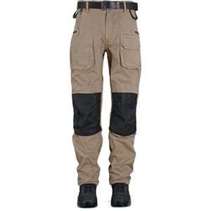 Beckum Workwear EBT03 Basis broek met B-Protect voorgevormde knie Khaki 56 32