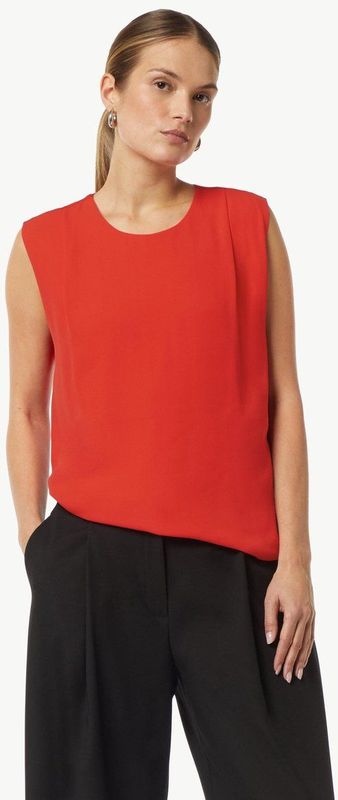 comma - T-Shirt - Mouwloos - Viscose