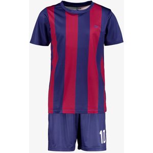 Dutchy kinder sport set met rugnummer 10 blauw rood - Maat 110