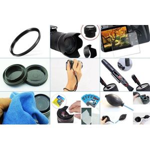 10 in 1 accessories kit geschikt voor Sony A6300 + 16-50mm OSS