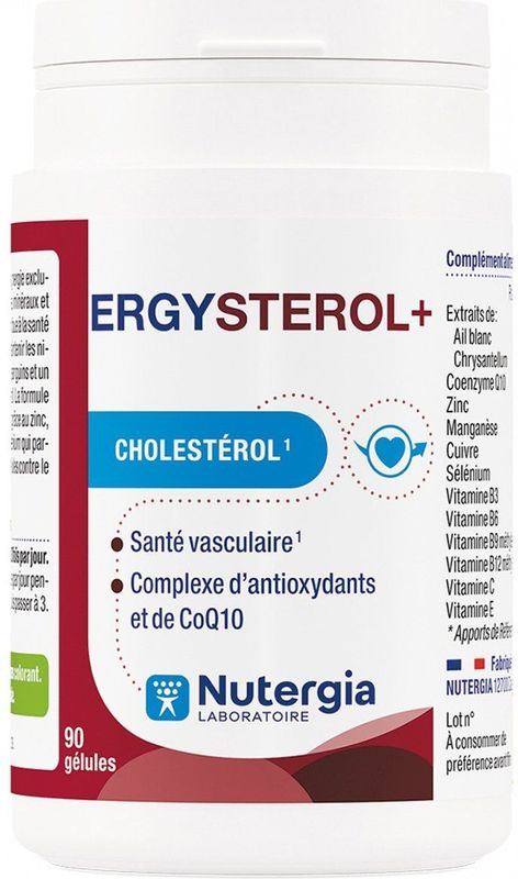 Nutergia - Ergysterol+ - 90 Capsules - Voedingssupplement