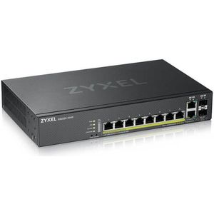 Zyxel GS2210-8HP netwerk-switch Managed L2 Gigabit Ethernet (10/100/1000) Zwart