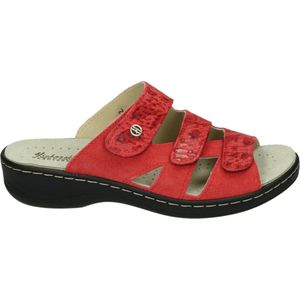 Hickersberger - 5111 - Dames slippers - Kleur: Rood - Maat: 39