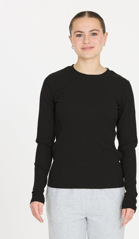 Les'Arcs - Functioneel Shirt - Zwart - Lange Mouw