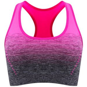 Sport BH-Fitness Top- Trandy Red/rose crop Top Maat XL