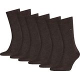 Tommy Hilfiger - Classic Oak - Sokken - Bruin - 6 Paar
