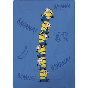Minions Beddensprei Banana - 140 x 200 cm - Polyester