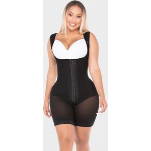 MYD F-00489- Colombiaanse Shapewear- Stage 2 Faja Zandloperfiguur - Drukpak BBL Buikwandcorrectie Liposuctie Postoperatief - Maat XS