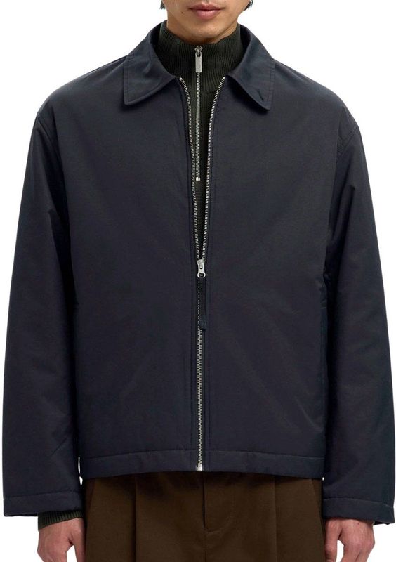 SELECTED HOMME - CEDRIC - Blouson - Effen - Relaxed Fit - Waterafstotend