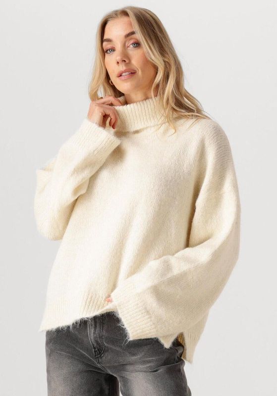 Ydence Knitted Sweater Delia Truien & vesten Dames - Sweater - Hoodie - Vest- Creme - Maat XS