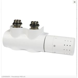 Comap Flexodesign H-blok set met insert 1/2"" wit.