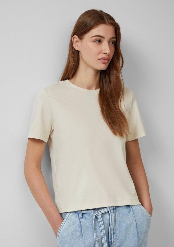 s.Oliver - T-Shirt - Zacht Katoen - Ronde Hals - Normale Pasvorm