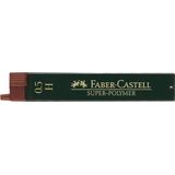 Faber-Castell potloodstiftjes - Super-Polymer - 0,5mm - H - 12 stuks - FC-120511