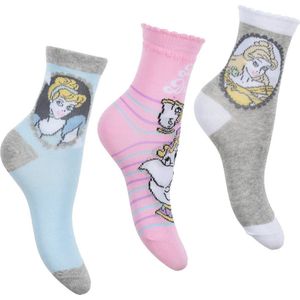 Disney Princess - sokken - 3 pack - maat 31/34