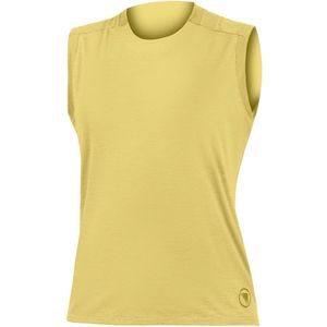 Endura - Women's Singletrack - Fietshemd - Geel - 90% Polyester, 10% Elastaan