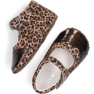 Beberlis Caddo Schoenen Meisjes - Cognac - Maat 18