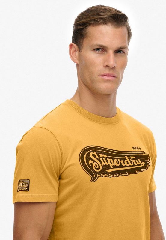 Superdry - Auto Logo - T-shirt - Korte Mouwen