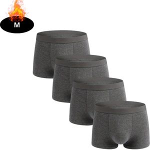 Livano Onderbroeken Heren - Boxershort - Ondergoed - Boxer - Underwear - Mannen - 4 Pack - Donkergrijs - S