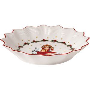 Villeroy & Boch Toy's Fantasy Schaal klein Meisje met cadeautjes 16,5 cm