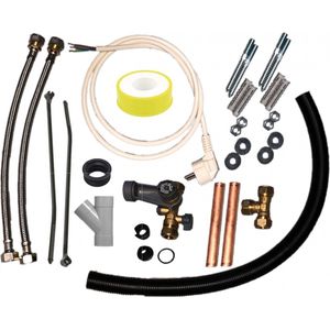 Complete installatieset voor horizontale boilers